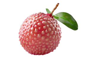Fresh Lychee With Leaf png