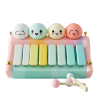 Smiling Keys Xylophone png