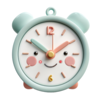 Happy Little Clock With Big Dreams png