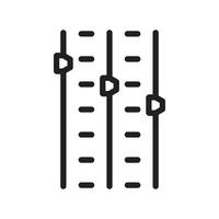 sound equalizer icon symbol vector