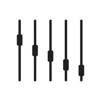 sound equalizer icon symbol vector