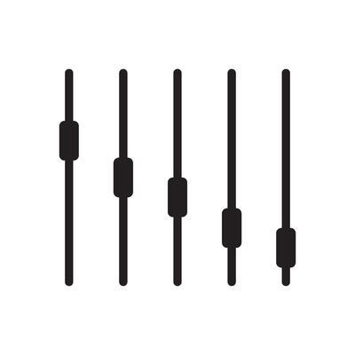 sound equalizer icon symbol