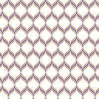 Repeating geometric symmetry grid. Simple graphic design with wavy lines. Trendy seamless pattern for fabric, textile.,wallpaper, scrapbook, cover. vector