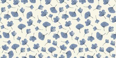 Floral seamless pattern. Modern abstract design for paper, cover, fabric, pacing and other uses vector