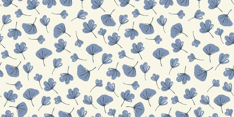 Floral seamless pattern. Modern abstract design for paper, cover, fabric, pacing and other uses