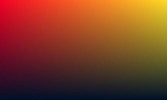 vibrant red and yellow gradient background and dark in some corners vector