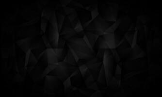 elegant 3d black polygon pattern background vector