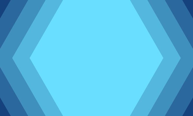 blank banner design blue hexagon pattern