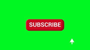 Subscribe Button With Rays is used to end a or start a video