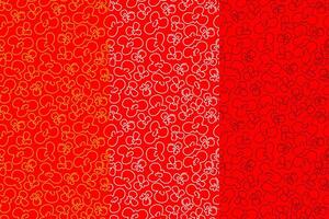Pop corn pattern for packaging snacks. Popcorn fluffy flakes pattern. Popcorn Background pattern. doodle popcorn. vector