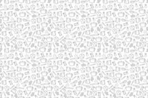 Kitchen utensils seamless pattern background. kitchen set seamless pattern background. hand drawn doodle of kitchen set pattern background. Doodle illustrations of cooking utensils seamless pattern. vector