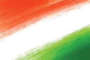 Modern independence day tricolor indian flag theme texture design vector