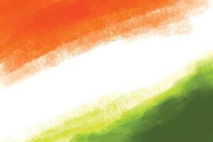Tricolor indian flag theme texture independence day background vector