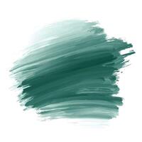 Abstract watercolor brush stroke on white background vector