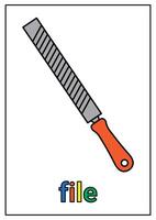 Simple File Clipart vector