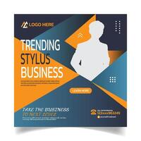 Creative Luxury Social Media Post Design Templates vector