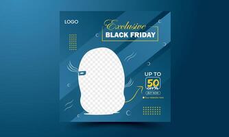 Creative Social Media banner Design, Business Social Media Post Template, Web Banner, Unique Editable design vector