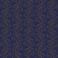 Cute sea and ocean cartoon turtle sketch pattern. Seamless pattern with underwater 2d character vector