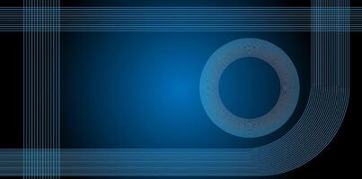 Minimal geometric Abstract blue color background. Dynamic shapes composition. illustration.Eps10 vector