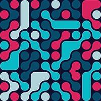Colorful abstract blob pattern background vector