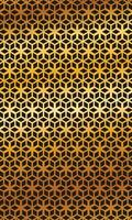 Luxury gold wallpaper abstract pattern geometric shapes vector