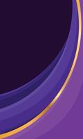 Luxury 3d background curved dynamic lines vector