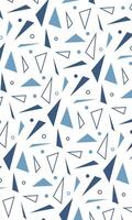 Cute abstract triangle pattern wallpaper vector