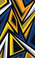Abstract triangle pattern background. Abstract geometric wallpaper. Sublimation sports jersey fabric vector