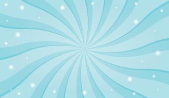 Blue color sunburst background. Colorful spinning lines for template, banner, poster, flyer. backdrop vector