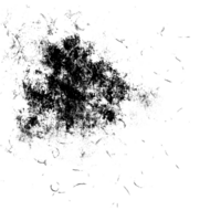 Rustic grunge texture with grain and stains. Abstract noise background. graphic illustration with transparent background. png