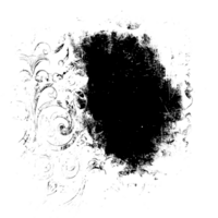 Rustic grunge texture with grain and stains. Abstract noise background. graphic illustration with transparent background. png