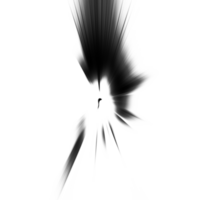 Black and white motion background overlay. Zoom effect. Sparkle backdrop and banner. Gradient textured wallpaper. Graphic illustration with transparent background. png