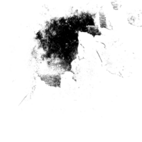 Rustic grunge texture with grain and stains. Abstract noise background. graphic illustration with transparent background. png