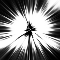 Black and white stripes abstract background overlay. Motion effect. Graphic illustration with transparent background. png