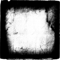 Grunge border texture background. Abstract frame overlay. graphic illustration with transparent background. png