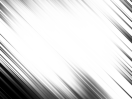 Black and white stripes abstract background overlay. Motion effect. Graphic illustration with transparent background. png