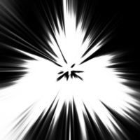 Black and white stripes abstract background overlay. Motion effect. Graphic illustration with transparent background. png