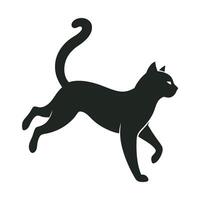 Print Cat Profile vector