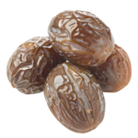 Dry Date, fruit realistic Illustration. Realistic Transparent file. Mockup template for artwork graphic design png