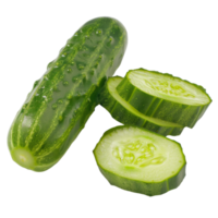 Cucumber, fruit realistic Illustration. Realistic Transparent file. Mockup template for artwork graphic design png