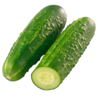 Cucumber, fruit realistic Illustration. Realistic Transparent file. Mockup template for artwork graphic design png