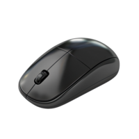 Sleek and Stylish Wireless Computer Mouse in Black with Ergonomic Design png
