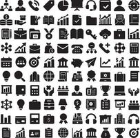 set of icons for web design vector