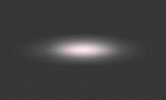 Light effect oval. Glare. Flash. Glitter shining star, glowing spark. Light beam, ray. vector