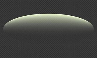 Light effect oval. Glare. Yellow flash. Light beam, ray. Glitter shining star, glowing spark. vector