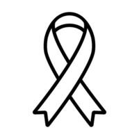 Simple Ribbon icon. The icon can be used for websites, print templates, presentation templates, illustrations, etc vector