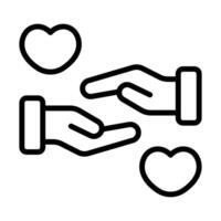 Simple Solidarity icon. The icon can be used for websites, print templates, presentation templates, illustrations, etc vector