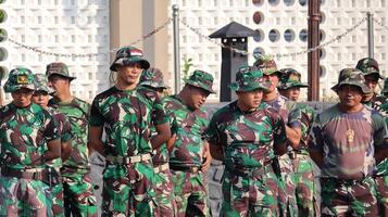 Members of the Indonesian National Armed Forces photo