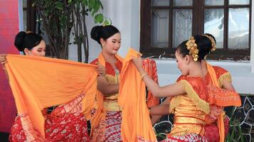 Dancers while performing, dancing unique and cool ethnic dances photo