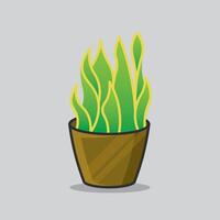 plant illustration design vector